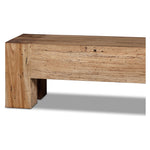 Abaso Rustic Wormwood Oak Accent Bench | shipping 9/1/2025