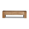 Abaso Rustic Wormwood Oak Accent Bench | shipping 9/1/2025
