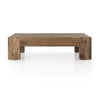 Abaso Rustic Wormwood Oak Coffee Table | ready to ship!