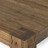Abaso Rustic Wormwood Oak Coffee Table | ready to ship!