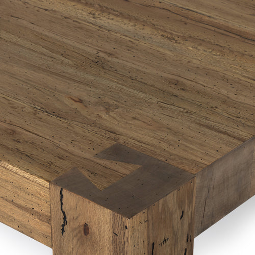 Abaso Rustic Wormwood Oak Coffee Table | ready to ship!