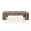 Abaso Rustic Wormwood Oak Coffee Table | ready to ship!
