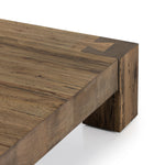 Abaso Rustic Wormwood Oak Coffee Table | ready to ship!