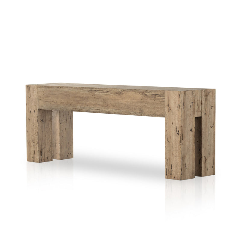 Abaso Rustic Wormwood Oak Console Table | ready to ship!