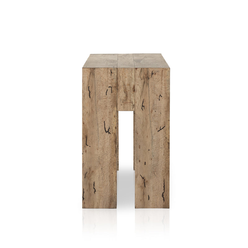 Abaso Rustic Wormwood Oak Console Table | ready to ship!
