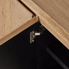 Abaso Rustic Wormwood Oak Media Console | ready to ship!