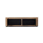 Abaso Rustic Wormwood Oak Media Console | ready to ship!