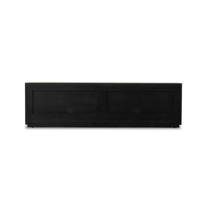 Abaso Rustic Wormwood Oak Media Console | ready to ship!