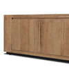 Abaso Rustic Wormwood Oak Media Console | ready to ship!
