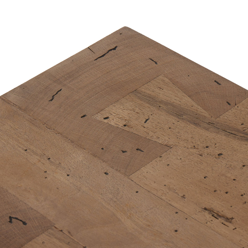 Abaso Rustic Wormwood Oak Media Console | ready to ship!