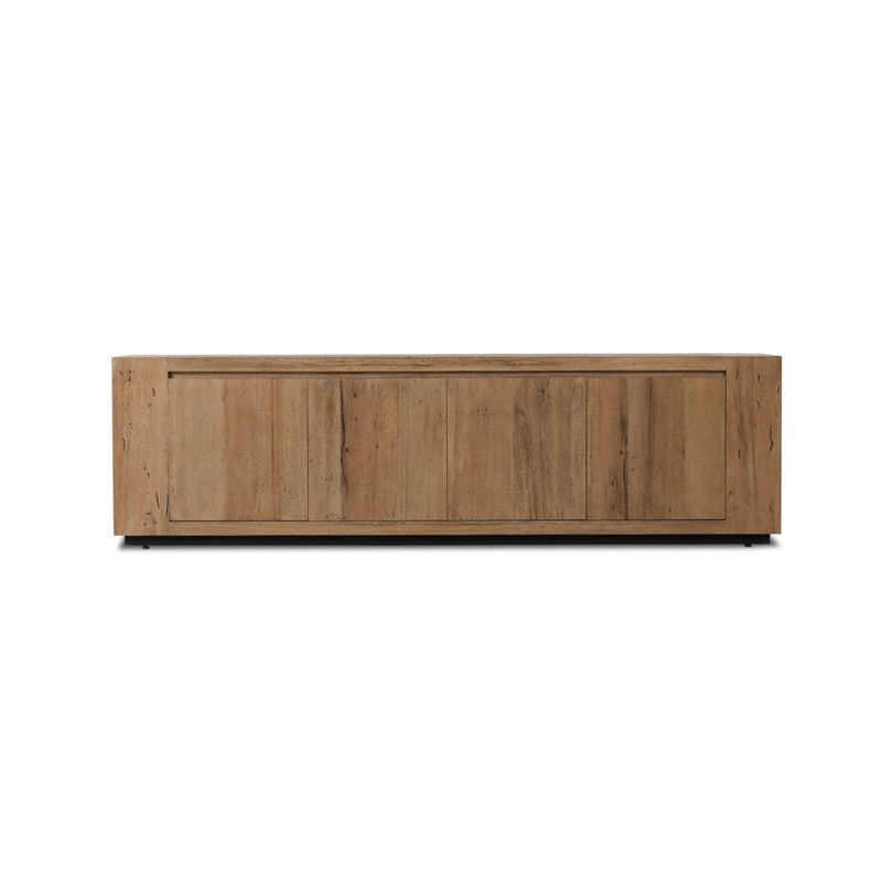 Abaso Rustic Wormwood Oak Media Console | ready to ship!
