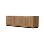 Abaso Rustic Wormwood Oak Media Console | ready to ship!