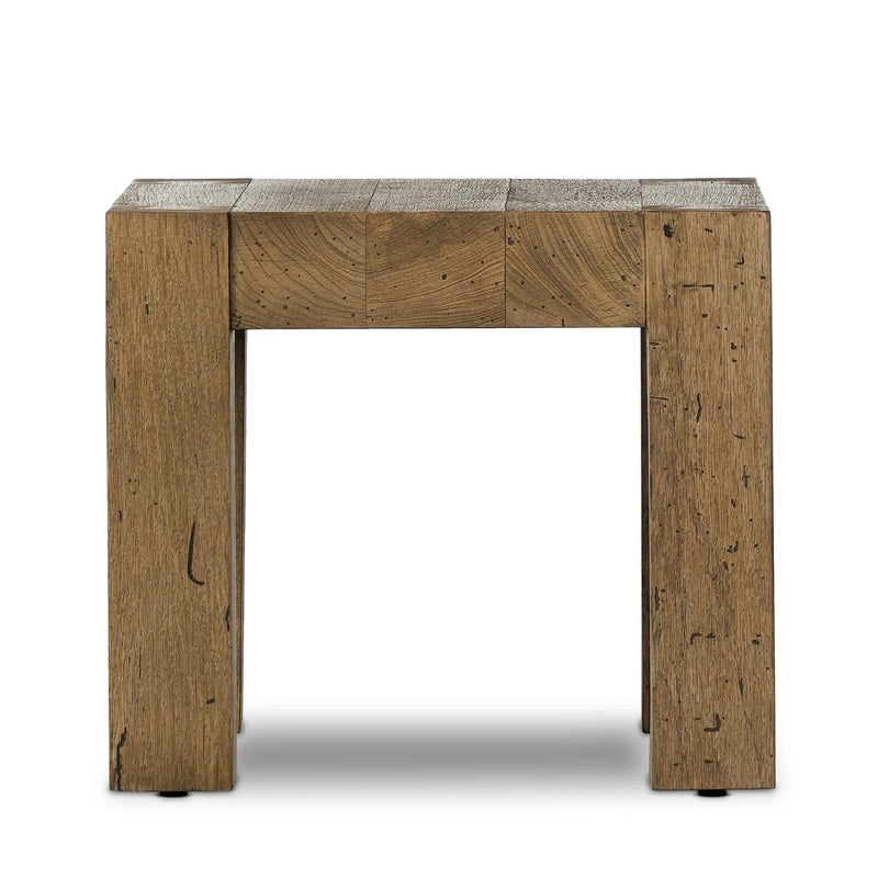 Abaso Rustic Wormwood Oak  End Table | shipping 7/7/2025