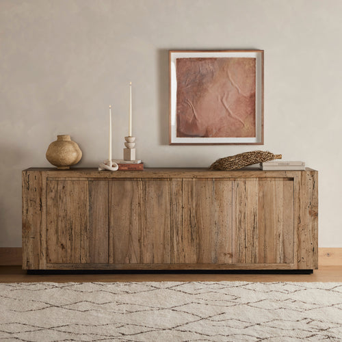 Abaso Rustic Wormwood Oak Sideboard | shipping 7/6/2025