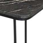 Adalley Polished Black Marble C Table | shipping 6/25/2025