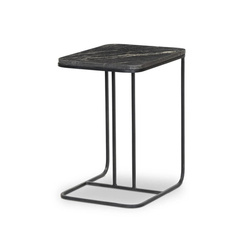 Adalley Polished Black Marble C Table | shipping 6/25/2025