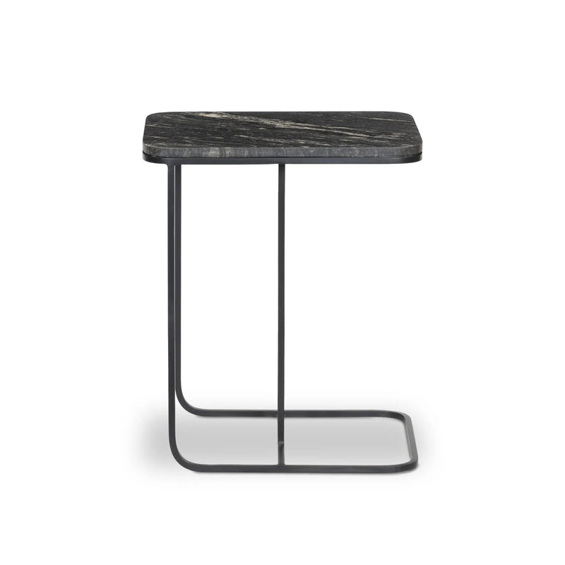 Adalley Polished Black Marble C Table | shipping 6/25/2025