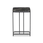 Adalley Polished Black Marble C Table | shipping 6/25/2025
