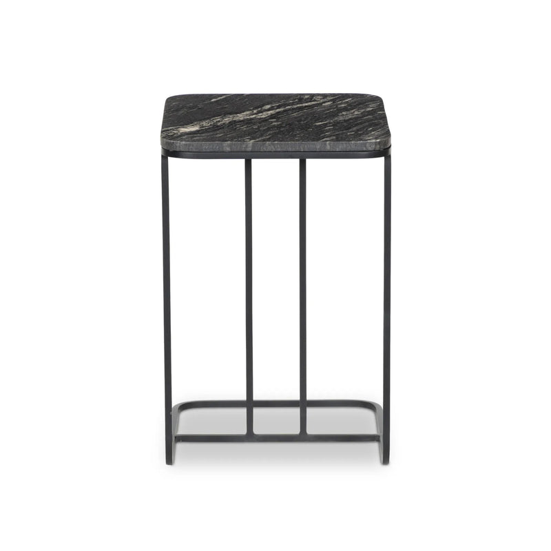 Adalley Polished Black Marble C Table | shipping 6/25/2025
