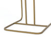 Adalley Polished White Marble C Table | ready to ship!