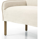 Addington Brussels Natural Slipcover Bench | shipping 5/30/2025