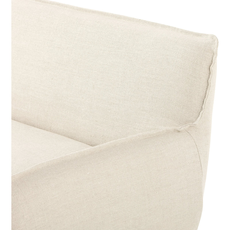Addington Brussels Natural Slipcover Bench | shipping 5/30/2025