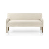 Addington Brussels Natural Slipcover Bench | shipping 5/30/2025