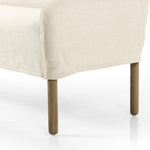 Addington Brussels Natural Slipcover Bench | shipping 5/30/2025