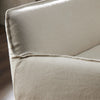 Addington Brussels Natural Slipcover Bench | shipping 5/30/2025