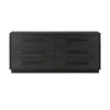 Adolfo Modern Black Ash 6 Drawer Dresser | shipping 7/7/2025