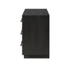 Adolfo Modern Black Ash 6 Drawer Dresser | shipping 7/7/2025
