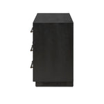 Adolfo Modern Black Ash 6 Drawer Dresser | shipping 7/7/2025