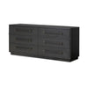 Adolfo Modern Black Ash 6 Drawer Dresser | shipping 7/7/2025