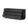 Adolfo Modern Black Ash 6 Drawer Dresser | shipping 7/7/2025