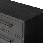 Adolfo Modern Black Ash 6 Drawer Dresser | shipping 7/7/2025