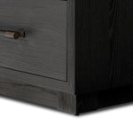 Adolfo Modern Black Ash 6 Drawer Dresser | shipping 7/7/2025