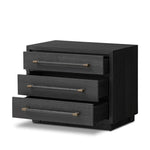 Adolfo Modern Black Ash Nightstand | shipping 7/30/2025