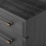 Adolfo Modern Black Ash Nightstand | shipping 7/30/2025