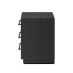 Adolfo Modern Black Ash Nightstand | shipping 7/30/2025