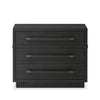 Adolfo Modern Black Ash Nightstand | shipping 7/30/2025