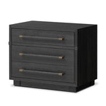 Adolfo Modern Black Ash Nightstand | shipping 7/30/2025