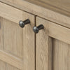 Alessio Aged Natural Oak Veneer Sideboard | shipping 5/27/2025