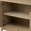 Alessio Aged Natural Oak Veneer Sideboard | shipping 5/27/2025