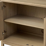 Alessio Aged Natural Oak Veneer Sideboard | shipping 5/27/2025