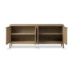 Alessio Aged Natural Oak Veneer Sideboard | shipping 5/27/2025