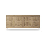 Alessio Aged Natural Oak Veneer Sideboard | shipping 5/27/2025