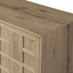 Alessio Aged Natural Oak Veneer Sideboard | shipping 5/27/2025