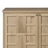 Alessio Aged Natural Oak Veneer Sideboard | shipping 5/27/2025