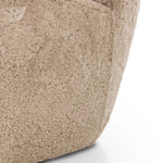 Amelie Beige Shearling Chair | shipping 11/20/2025