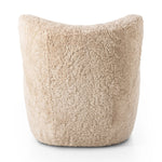 Amelie Beige Shearling Chair | shipping 11/20/2025